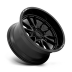 Fuel 1PC D760 Clash 17x9 Gloss Black Wheel with 6x139.7 Bolt Pattern