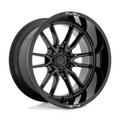 Fuel 1PC D760 Clash 22x12 Gloss Black Off-Road Wheel with -44mm Offset