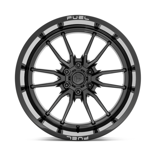 Fuel 1PC D760 CLASH 22x12 Gloss Black Wheel with -44mm Offset, 6x135 Bolt Pattern, 87.10 Center Bore