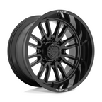 Fuel 1PC D760 CLASH 22x12 Gloss Black Wheel with 8x180 Bolt Pattern and -44mm Offset