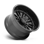 Fuel 1PC D760 CLASH 22x12 Gloss Black Wheel with 8x180 Bolt Pattern and -44mm Offset