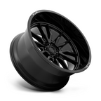 Fuel 1PC D760 Clash 24x12 Gloss Black Off-Road Wheel with 6x139.7 Bolt Pattern and -44mm Offset
