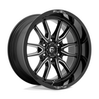 Fuel 1PC D761 CLASH 20x9 Gloss Black Milled Wheel with 6x139.7 Bolt Pattern