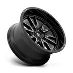 Fuel 1PC D761 Clash 20x10 Inch Black Gloss Milled Wheel with -18mm Offset and 6x135 Bolt Pattern