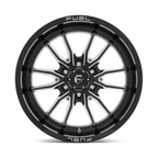 Fuel 1PC D761 Clash 20x10 Inch Black Gloss Milled Wheel with -18mm Offset and 6x135 Bolt Pattern