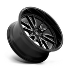 Fuel 1PC D761 Clash 22x10 Wheel with Gloss Black Milled Finish and 6x135 Bolt Pattern