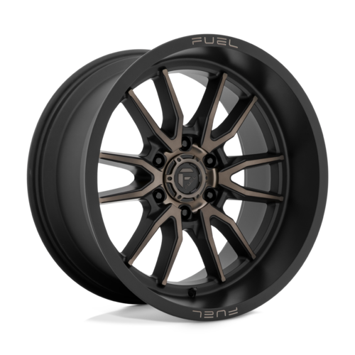 Fuel 1PC D762 Clash 18x9 Matte Black Double Dark Tint Wheel with 6x139.7 Bolt Pattern
