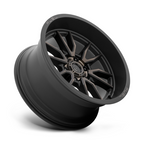 Fuel 1PC D762 Clash 18x9 Matte Black Double Dark Tint Wheel with 6x135 Bolt Pattern and -12mm Offset