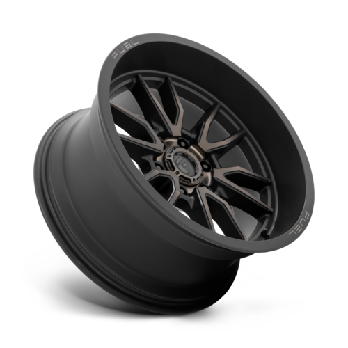 Fuel 1PC D762 Clash 18x9 Matte Black Double Dark Tint Wheel with 6x135 Bolt Pattern and -12mm Offset
