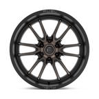 Fuel 1PC D762 CLASH 22x10 Inch Matte Black Double Dark Tint Wheel with -18mm Offset for 6x139.7 Bolt Pattern
