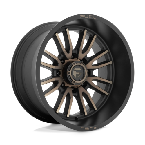 Fuel 1PC D762 Clash 22x12 Matte Black Double Dark Tint Wheel with -44mm Offset and 8x170 Bolt Pattern
