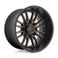 Fuel 1PC D762 Clash 22x12 Matte Black Double Dark Tint Wheel with -44mm Offset and 8x170 Bolt Pattern