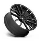 DUB 1PC S252 Clout 24x10 Inch Gloss Black Milled Wheel with 6x135 Bolt Pattern and +30 Offset