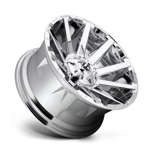Fuel 1PC D614 CONTRA 20x10 Chrome Wheel with 8x170 Bolt Pattern and -18 Offset