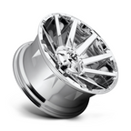 Fuel 1PC D614 CONTRA 20x10 Chrome Wheel with 8x170 Bolt Pattern and -18 Offset