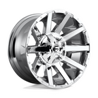Fuel 1PC D614 CONTRA 20x10 Chrome Wheel with 8x170 Bolt Pattern and -18 Offset