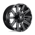 Fuel 1PC D615 CONTRA 20x9 Gloss Black Milled Wheel with 8x170 Bolt Pattern and +20 Offset