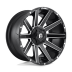 Fuel 1PC D616 Contra 20x10 Matte Black Milled Wheel with -19 Offset and 6x135/139.7 Bolt Pattern
