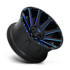 Fuel 1PC D644 Contra 20x9 Gloss Black with Blue Tint Wheel for 6x135/6x139.7 Bolt Pattern