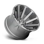 Fuel 1PC D714 Contra Platinum 20x9 Inch Brushed Gunmetal Wheel with 6x135/6x139.7 Bolt Pattern and 2.0 Offset