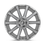 Fuel 1PC D714 Contra Platinum 20x9 Inch Brushed Gunmetal Wheel with 6x135/6x139.7 Bolt Pattern and 2.0 Offset