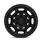 Black Rhino Hard Alloys BR Convoy 17x8.5 Matte Black Wheel with -18mm Offset and 5x127 Bolt Pattern