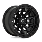 Fuel 1PC D114 Covert Beadlock 17x9 Matte Black Wheel with 5x127 Bolt Pattern and -15 Offset