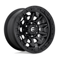 Fuel 1PC D694 COVERT 17x9 Matte Black Wheel with 6x135 Bolt Pattern and +1 Offset