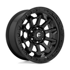 Fuel 1PC D694 COVERT 15x8 Matte Black Wheel with 5x114.3 Bolt Pattern and -19 Offset