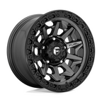 Fuel 1PC D716 Covert 20x9 Matte Gunmetal Black Bead Ring Wheel for 6x135 Bolt Pattern