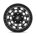 Fuel 1PC D716 Covert 20x9 Matte Gunmetal Black Bead Ring Wheel for 6x135 Bolt Pattern
