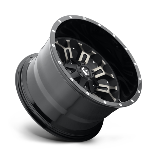 Fuel 1PC D561 CRUSH 17x9 Gray Gloss Machined Double Dark Tint Wheel - 6x135/139.7 Bolt Pattern, -12 Offset, 106.10 Center Bore