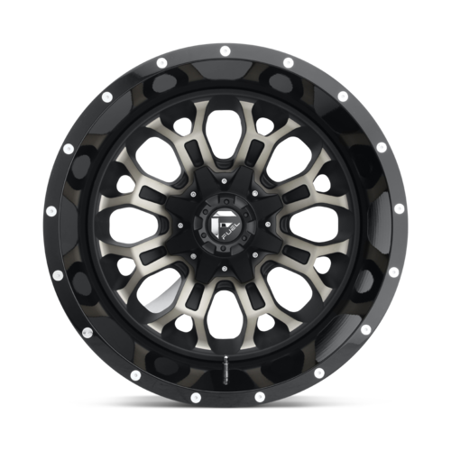 Fuel 1PC D561 CRUSH 20x10 Inch Matte Gray Gloss Machined Double Dark Tint Off-Road Wheel