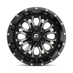 Fuel 1PC D561 Crush 20x9 Inch Matte Gray Wheel with Machined Double Dark Tint Finish and 5x139.7/150 Bolt Pattern