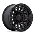 Fuel 1PC D832 CYCLE 17x9 Blackout Wheel with -12 Offset and 5x127 Bolt Pattern