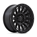 Fuel 1PC D832 Cycle 20x9 Blackout Wheel with 6x139.7 Bolt Pattern and +1 Offset