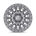 Fuel 1PC D833 CYCLE 17x8.5 Silver Platinum Wheel with 5x120 Bolt Pattern and +34 Offset