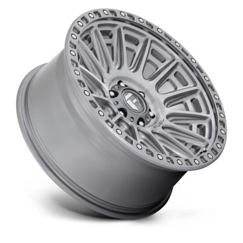 Fuel 1PC D833 CYCLE 20x9 Silver Platinum Alloy Wheel with 6x139.7 Bolt Pattern and +1 Offset