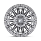 Fuel 1PC D833 CYCLE 20x9 Inch Silver Platinum Wheel with 6x135 Bolt Pattern and 87.10 Center Bore