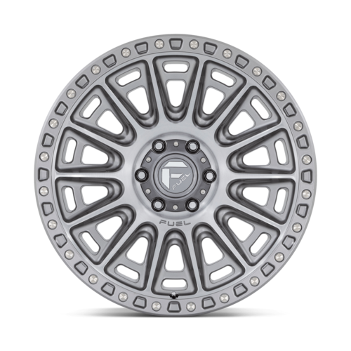 Fuel 1PC D833 CYCLE 20x9 Inch Silver Platinum Wheel with 6x135 Bolt Pattern and 87.10 Center Bore