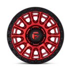 Fuel 1PC D834 Cycle 20x9 Candy Red Wheel with Black Ring and 5x127 Bolt Pattern