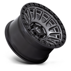 Fuel 1PC D835 Cycle 17x8.5 Matte Gunmetal Wheel with Black Ring and 5x120 Bolt Pattern