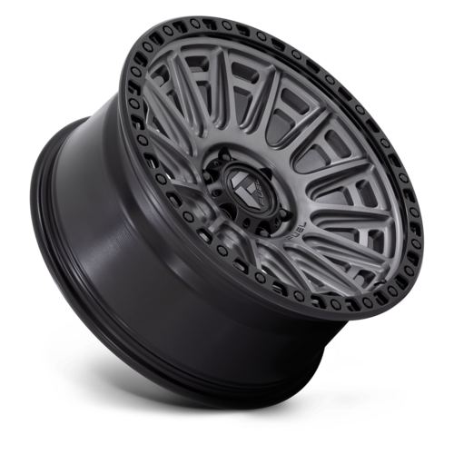 Fuel 1PC D835 Cycle 20x9 Matte Gunmetal Wheel with Black Ring - 6x135 Bolt Pattern, +1 Offset