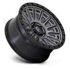 Fuel 1PC D835 Cycle 20x9 Matte Gunmetal Wheel with Black Ring - 6x135 Bolt Pattern, +1 Offset