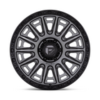 Fuel 1PC D835 Cycle 20x9 Matte Gunmetal Wheel with Black Ring
