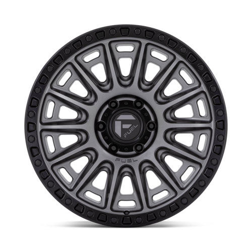 Fuel 1PC D835 Cycle 20x9 Matte Gunmetal Wheel with Black Ring