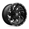 Fuel 1PC D574 CLEAVER 20x9 Gloss Black Milled Wheel with 5x139.7/5x150 Bolt Pattern and 110.10mm Center Bore
