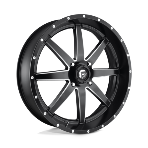 Fuel UTV D538 MAVERICK UTV 24x7 Matte Black Milled Wheel with 4x137 Bolt Pattern and +13 Offset
