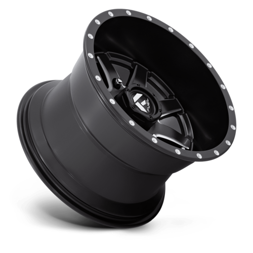 Fuel UTV D538 Maverick 15x10 Matte Black Milled Wheel with 4x137 Bolt Pattern and 110.10 Center Bore