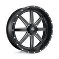 Fuel UTV D538 Maverick 16x7 Matte Black Milled Wheel with 4x110 Bolt Pattern and +13 Offset